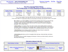 Tablet Screenshot of criticalreading.com